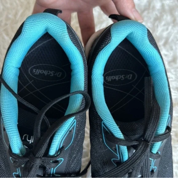 RYKA Women's Kindred Re-Zorb Athletic Shoes/Sneakers Sz 9 Black Low top Lace - Picture 4 of 10